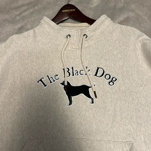 The Black Dog Small Sweatshirt- Smoke Free- Delicate Wash- Only Air Dried